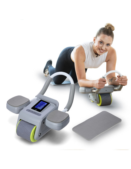 GRAY AUTOMATISCHES ABS-ROLLE MIT LCD UND USB-AUFLADUNG HMS