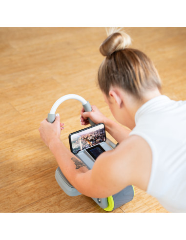 GRAY AUTOMATISCHES ABS-ROLLE MIT LCD UND USB-AUFLADUNG HMS