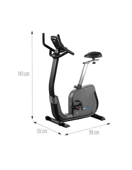ERGOMETER MIT GENERATOR – ELEKTROMAGNETISCH HMS PREMIUM