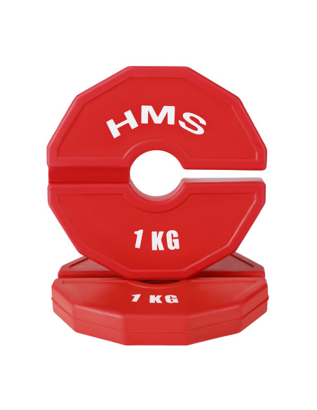 (2 X 1 KG) KLEMMGEWICHT FÜR KRAFT- UND FITNESSGERÄTE 2 X 1 KG HMS