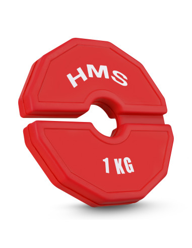 (2 X 1 KG) KLEMMGEWICHT FÜR KRAFT- UND FITNESSGERÄTE 2 X 1 KG HMS