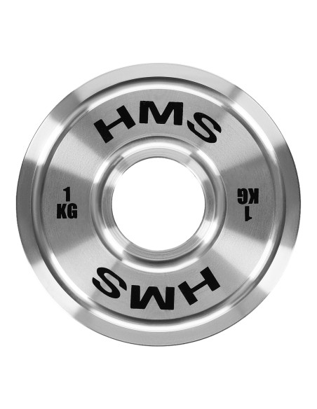 KALIBRIERTE OLYMPISCHE STAHLGEWICHTSSCHEIBE 1 KG HMS