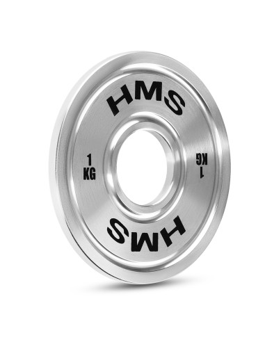KALIBRIERTE OLYMPISCHE STAHLGEWICHTSSCHEIBE 1 KG HMS