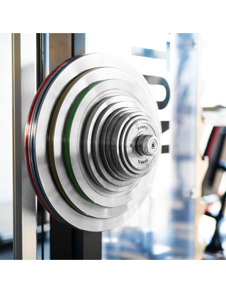 KALIBRIERTE OLYMPISCHE STAHLGEWICHTSSCHEIBE 20 KG HMS