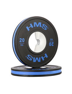 BUMPER OLYMPISCHE GEWICHTSSCHEIBE 20 KG HMS