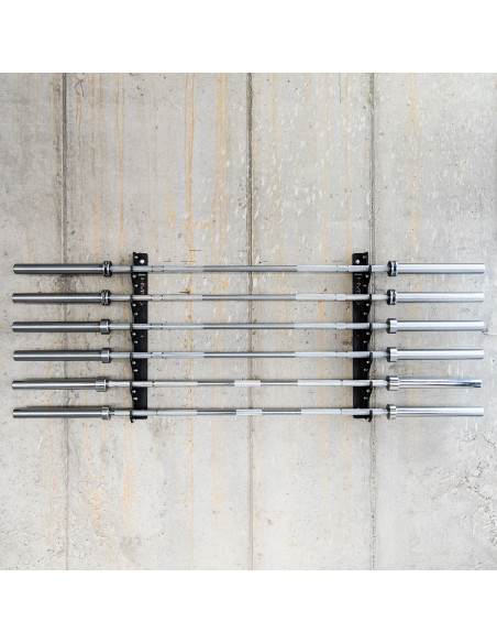 WANDHALTERUNG FÜR OLYMPISCHE HANTELSTANGEN COMMERCIAL HMS