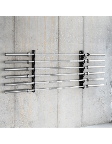 WANDHALTERUNG FÜR OLYMPISCHE HANTELSTANGEN COMMERCIAL HMS