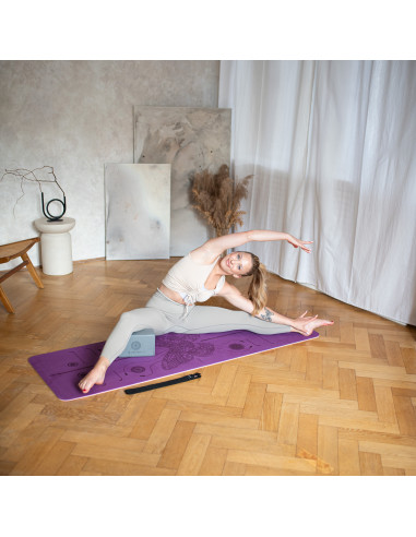 YOGA-BLOCK GRAU HMS