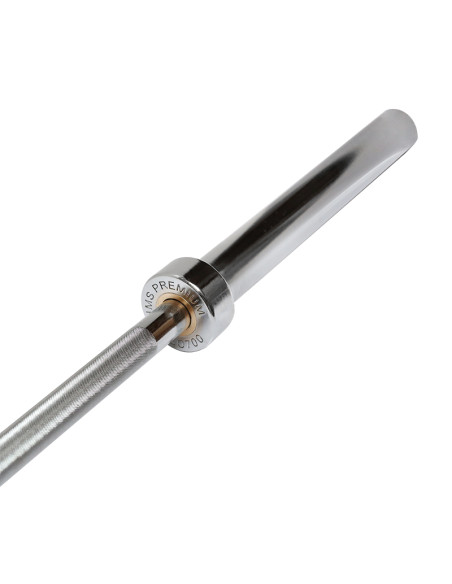 OLYMPISCHE LANGSTANGE 220 CM HMS MIT VERSCHLÜSSEN LOCK JAW BLACK