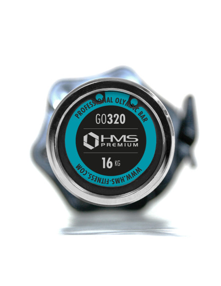 OLYMPIA-LANGSTANGE 14,8 KG 1830 MM HMS MIT VERSCHLÜSSEN LOCK JAW BLACK