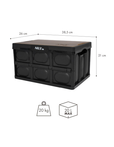 STRANDSTUHL BLAU-SCHWARZ NILS CAMP