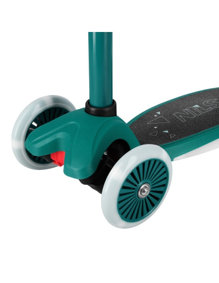 LED KINDER-SCOOTER GRÜN NILS FUN