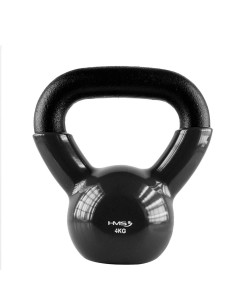 BLACK KETTLEBELL AUS GUSSEISEN MIT VINYLBESCHICHTUNG HMS 2