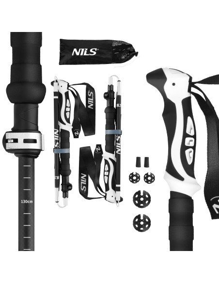 FALTBAR TREKKINGSTÖCKE NILS