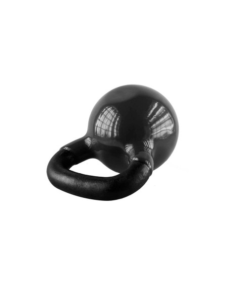 BLACK KETTLEBELL AUS GUSSEISEN MIT VINYLBESCHICHTUNG HMS