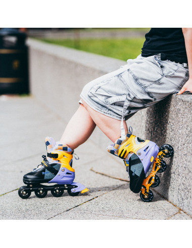 INLINE-SKATES TWIST GELB GR. S (31–34) NILS EXTREME