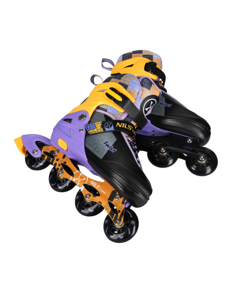 INLINE-SKATES TWIST GELB GR. S (31–34) NILS EXTREME