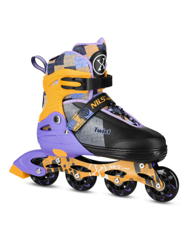 INLINE-SKATES TWIST GELB GR. S (31–34) NILS EXTREME