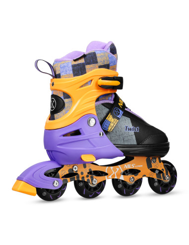 INLINE-SKATES TWIST GELB GR. S (31–34) NILS EXTREME