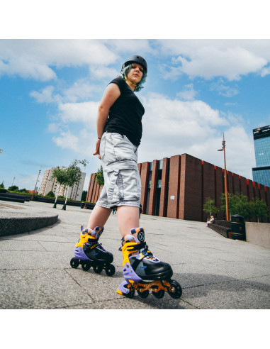 INLINE-SKATES TWIST GELB GR. M (35–38) NILS EXTREME