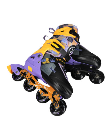INLINE-SKATES TWIST GELB GR. L (39–42) NILS EXTREME