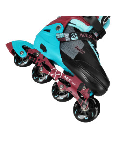 INLINE-SKATES TWIST BLAU GR. L (39–42) NILS EXTREME