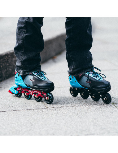 INLINE-SKATES TWIST BLAU GR. L (39–42) NILS EXTREME