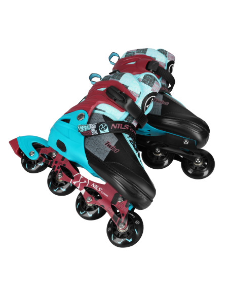 INLINE-SKATES TWIST BLAU GR. L (39–42) NILS EXTREME