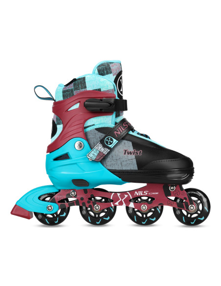 INLINE-SKATES TWIST BLAU GR. L (39–42) NILS EXTREME