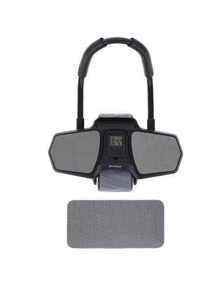 BLACK AUTOMATISCHES ABS-ROLLE MIT STÜTZE FÜR BAUCHMUSKELTRAINING HMS