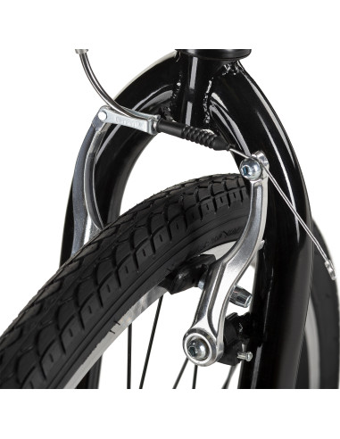 BLACK 26/20" ROLLER MIT AUFGEPUMPTEN RÄDERN NILS EXTREME