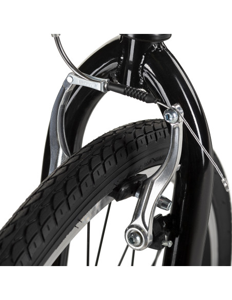 BLACK 26/20" ROLLER MIT AUFGEPUMPTEN RÄDERN NILS EXTREME