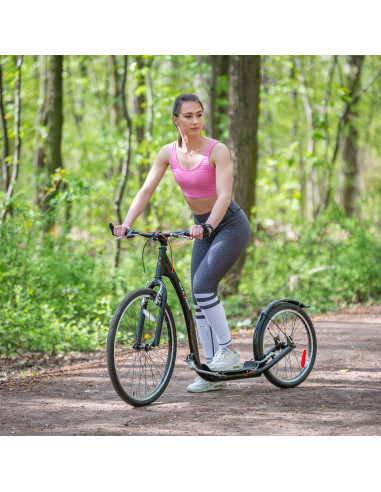 BLACK 26/20" ROLLER MIT AUFGEPUMPTEN RÄDERN NILS EXTREME