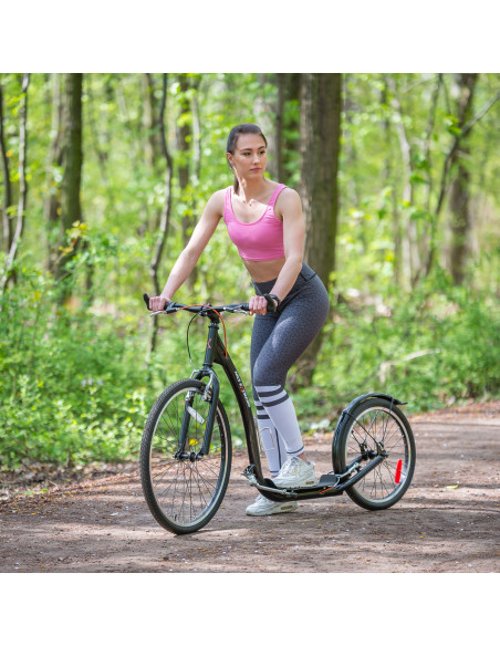 BLACK 26/20" ROLLER MIT AUFGEPUMPTEN RÄDERN NILS EXTREME