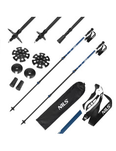 BLUE TREKKINGSTÖCKE ALUMINIUM NILS 2