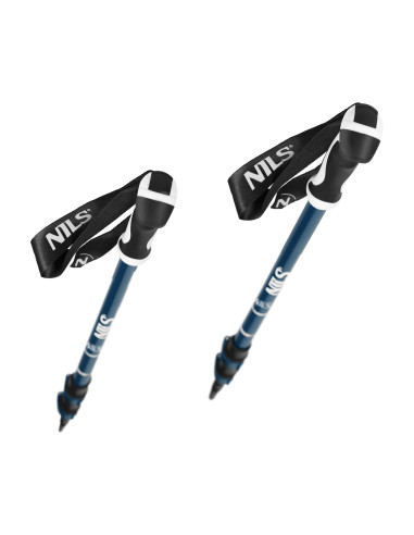 BLUE TREKKINGSTÖCKE ALUMINIUM NILS