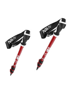 RED TREKKINGSTÖCKE ALUMINIUM NILS 2