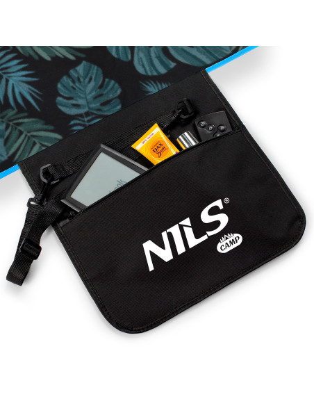 PICKNICKDECKE BLÄTTER 200×200 PE ALU NILS CAMP