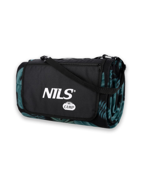 PICKNICKDECKE BLÄTTER 200×200 PE ALU NILS CAMP