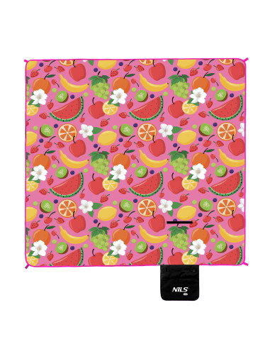 PICKNICKDECKE OBST 200×200 PE ALU NILS CAMP