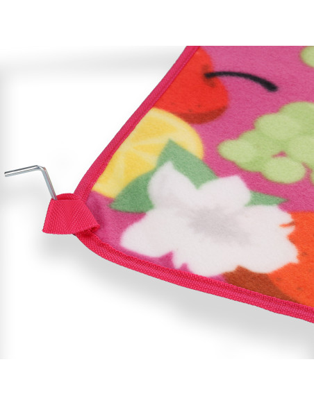 PICKNICKDECKE OBST 200×200 PE ALU NILS CAMP