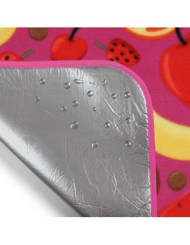 PICKNICKDECKE OBST 200×200 PE ALU NILS CAMP