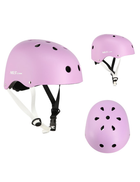 VIOLETT GRÖßE XS(48-52CM) HELM NILS EXTREME