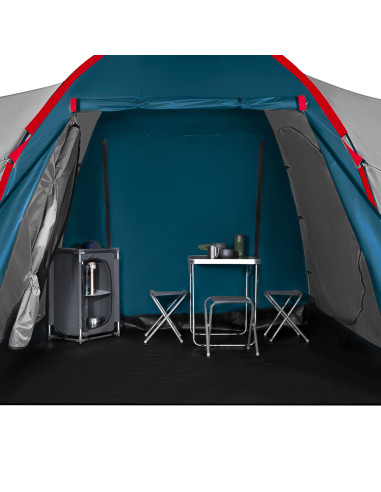 CAMPINGZELT BLAU-HELLGRAU HIGHLAND NILS CAMP