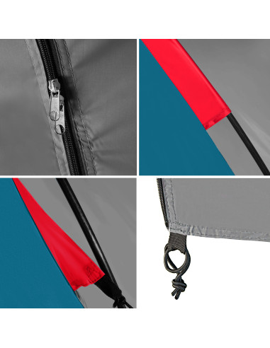 CAMPINGZELT BLAU-HELLGRAU HIGHLAND NILS CAMP