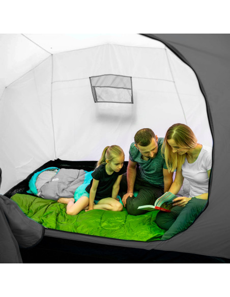 CAMPINGZELT BLAU-HELLGRAU HIGHLAND NILS CAMP