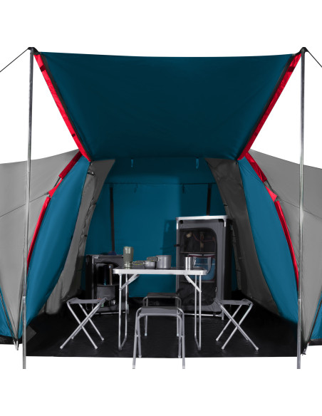 CAMPINGZELT BLAU-HELLGRAU HIGHLAND NILS CAMP