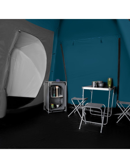 CAMPINGZELT BLAU-HELLGRAU HIGHLAND NILS CAMP