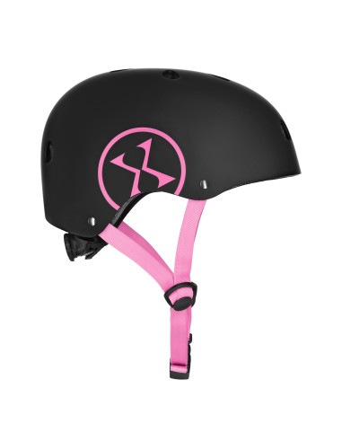 FAHRRADHELM SCHWARZ-BEIGE GR. L (58–61 CM) NILS EXTREME