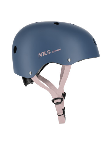 FAHRRADHELM GRAU GR. S (52–56 CM) NILS EXTREME